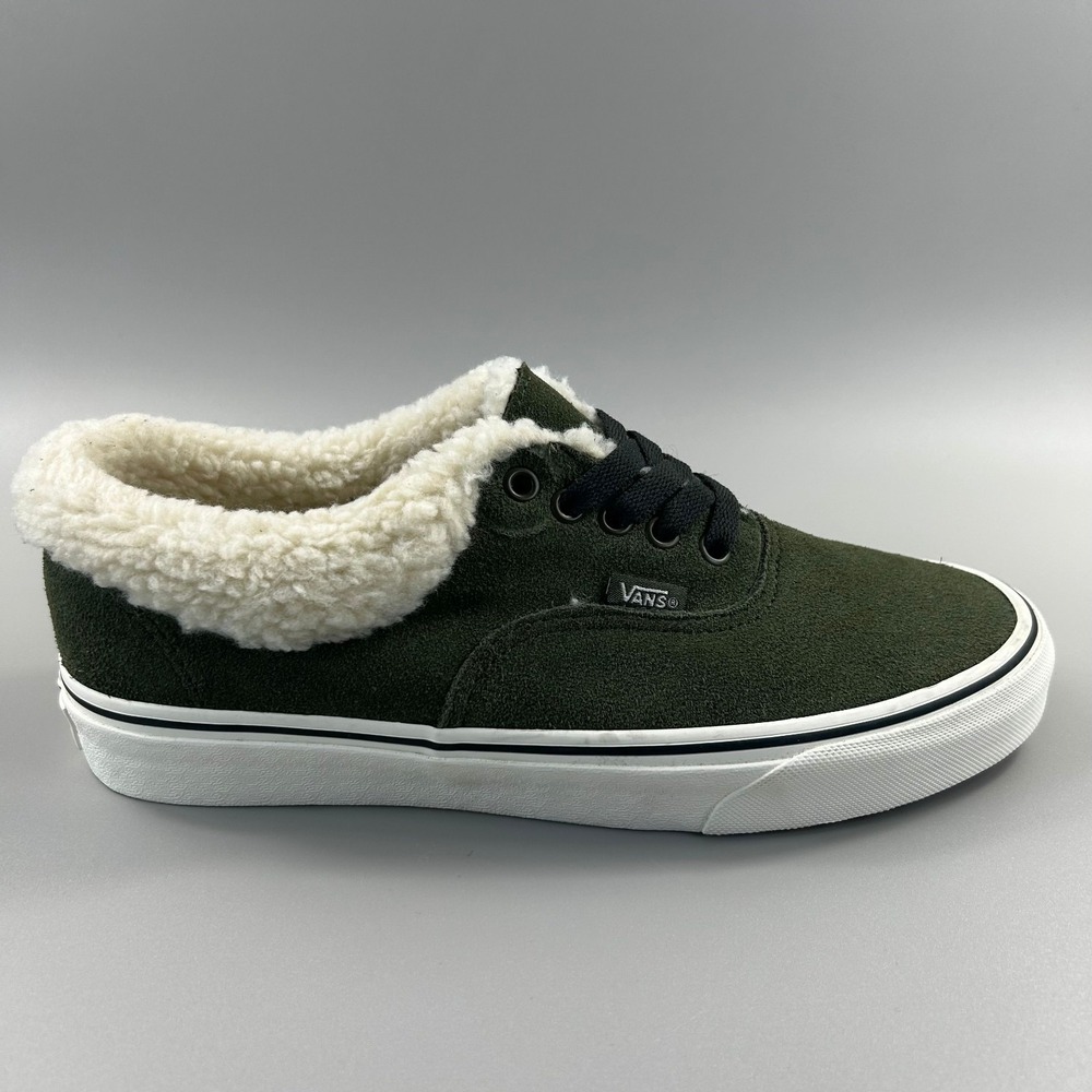 Vans Sherpa Authentic Grape Leaf Men Size 8.5 / Women Size 10 Green Shoes NEW